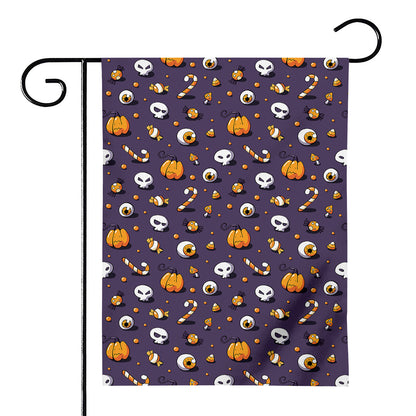 Halloween Eyeball Pattern Print House Flag