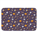 Halloween Eyeball Pattern Print Indoor Door Mat