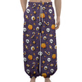 Halloween Eyeball Pattern Print Lantern Pants