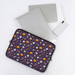 Halloween Eyeball Pattern Print Laptop Sleeve
