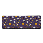 Halloween Eyeball Pattern Print Long Kitchen Mat