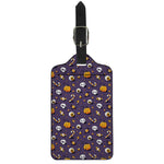 Halloween Eyeball Pattern Print Luggage Tag