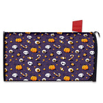 Halloween Eyeball Pattern Print Mailbox Cover