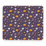 Halloween Eyeball Pattern Print Mouse Pad