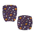 Halloween Eyeball Pattern Print Office Chair Cover