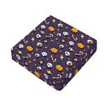 Halloween Eyeball Pattern Print Outdoor Seat Cushion Cover