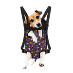 Halloween Eyeball Pattern Print Pet Carrier Backpack