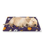 Halloween Eyeball Pattern Print Pet Cooling Mat Cover