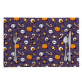 Halloween Eyeball Pattern Print Placemat