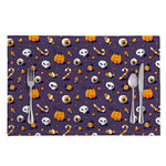Halloween Eyeball Pattern Print Placemat