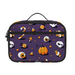 Halloween Eyeball Pattern Print Portable Lunch Bag