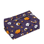 Halloween Eyeball Pattern Print Rectangle Tissue Box Cover