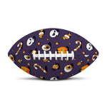 Halloween Eyeball Pattern Print Rugby Ball