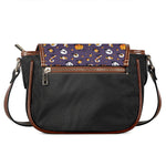 Halloween Eyeball Pattern Print Saddle Bag