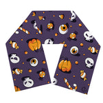 Halloween Eyeball Pattern Print Scarf