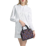 Halloween Eyeball Pattern Print Shoulder Handbag
