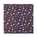 Halloween Eyeball Pattern Print Silk Bandana