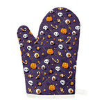 Halloween Eyeball Pattern Print Single Oven Mitt
