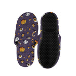Halloween Eyeball Pattern Print Slippers