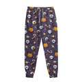 Halloween Eyeball Pattern Print Sweatpants