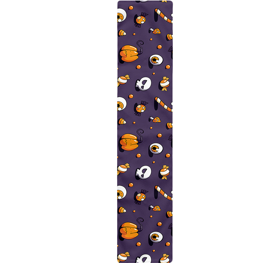 Halloween Eyeball Pattern Print Table Runner