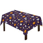 Halloween Eyeball Pattern Print Tablecloth