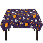 Halloween Eyeball Pattern Print Tablecloth