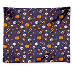 Halloween Eyeball Pattern Print Tapestry