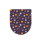 Halloween Eyeball Pattern Print Toilet Lid Cover
