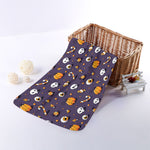 Halloween Eyeball Pattern Print Towel