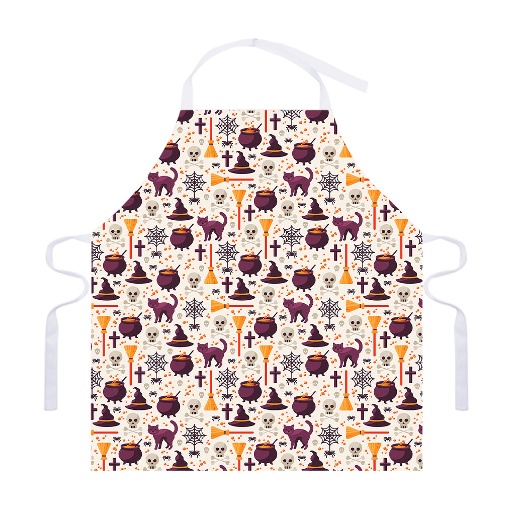 Halloween Festival Pattern Print Adjustable Apron