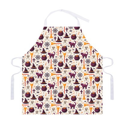 Halloween Festival Pattern Print Adjustable Apron