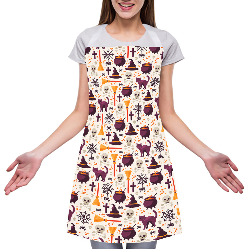 Halloween Festival Pattern Print Adjustable Apron