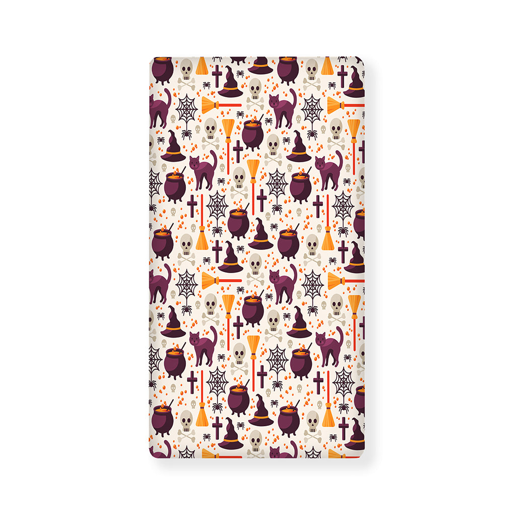 Halloween Festival Pattern Print Baby Crib Sheet