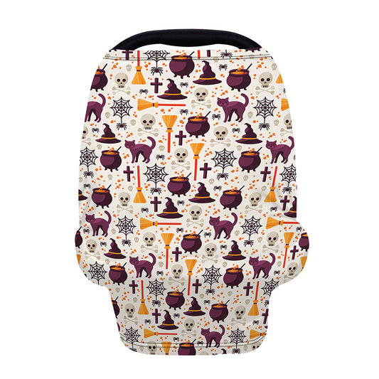 Halloween Festival Pattern Print Baby Seat Cover