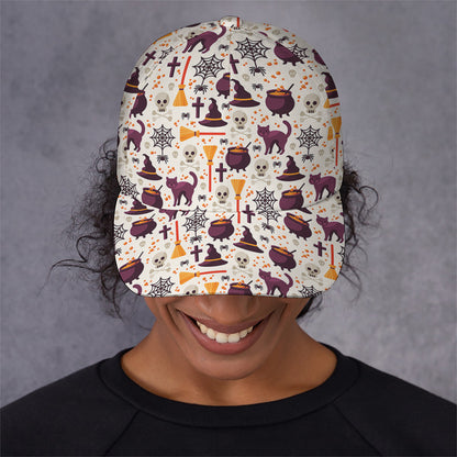 Halloween Festival Pattern Print Baseball Cap