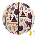 Halloween Festival Pattern Print Basketball