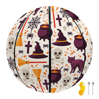 Halloween Festival Pattern Print Basketball