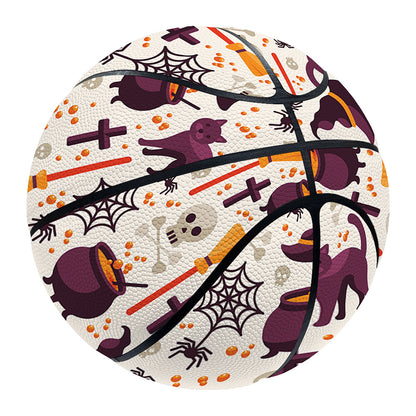 Halloween Festival Pattern Print Basketball