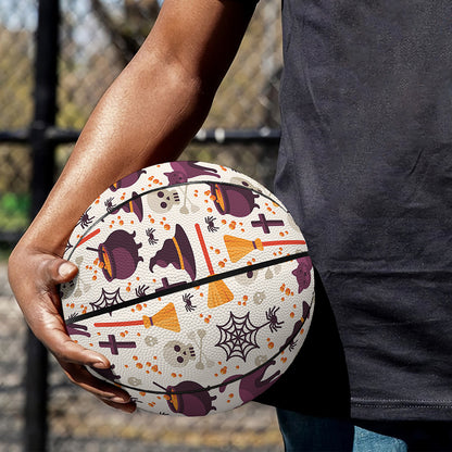 Halloween Festival Pattern Print Basketball