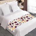 Halloween Festival Pattern Print Bed Runner