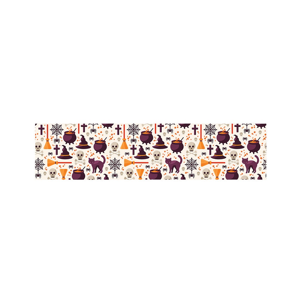 Halloween Festival Pattern Print Bed Runner