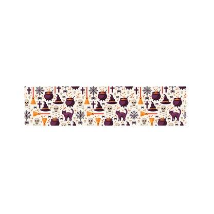 Halloween Festival Pattern Print Bed Runner