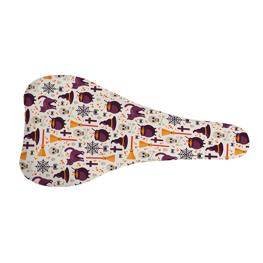Halloween Festival Pattern Print Bicycle Seat Cover