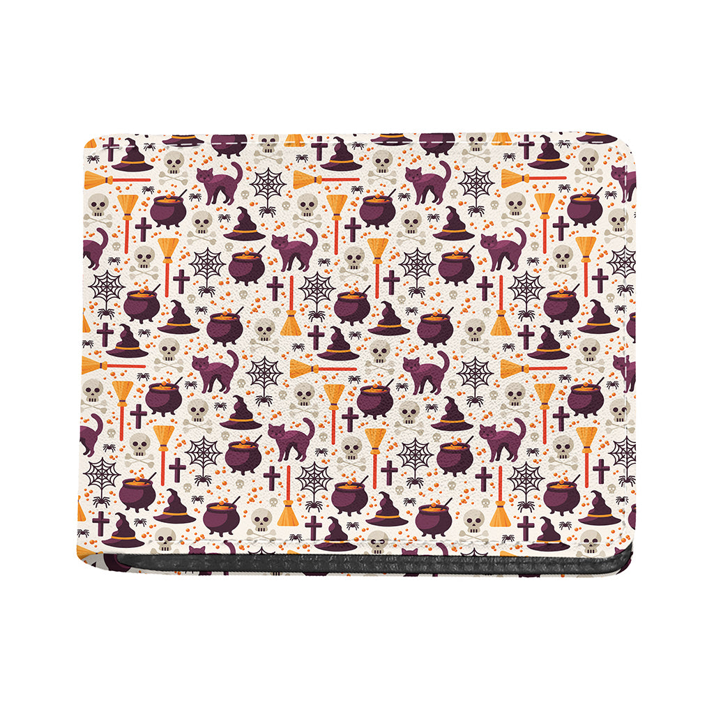 Halloween Festival Pattern Print Bifold Wallet