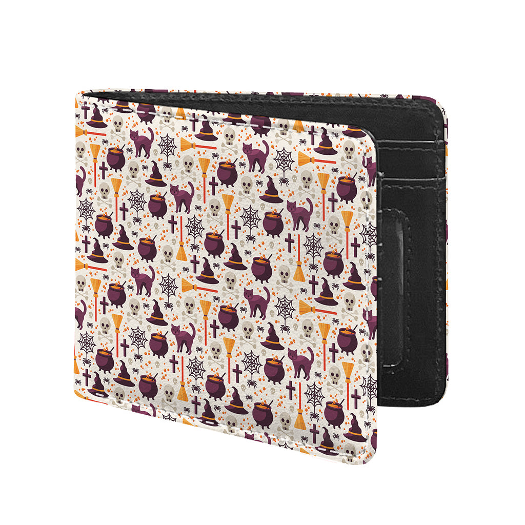 Halloween Festival Pattern Print Bifold Wallet