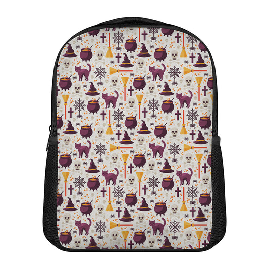 Halloween Festival Pattern Print Casual Backpack