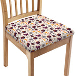 Halloween Festival Pattern Print Chair Cushion Cover