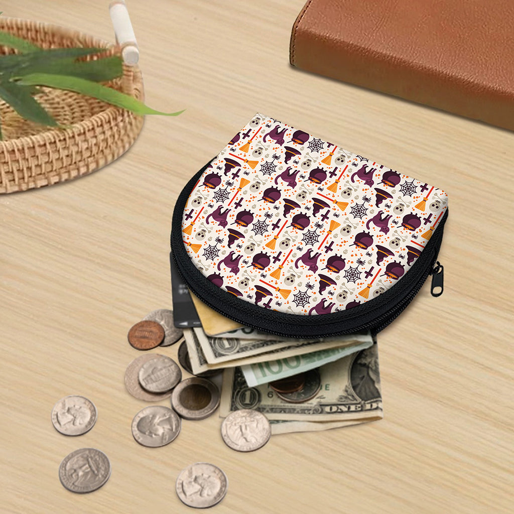 Halloween Festival Pattern Print Coin Purse