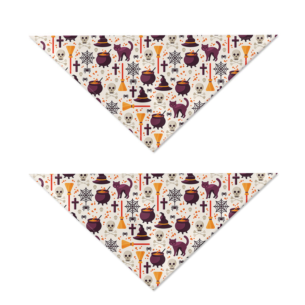 Halloween Festival Pattern Print Dog Bandana